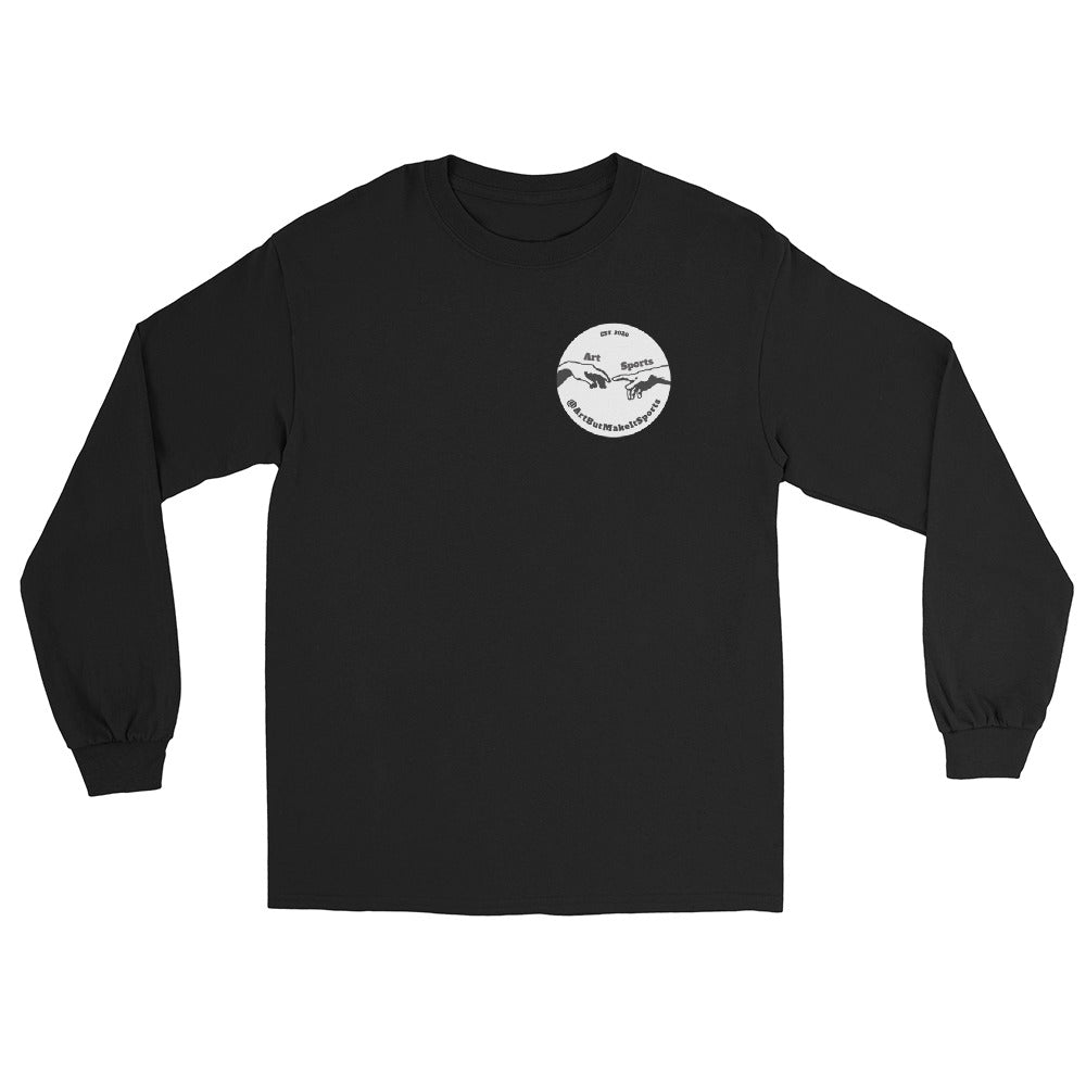 Long-Sleeve (White Logo, Left Chest)