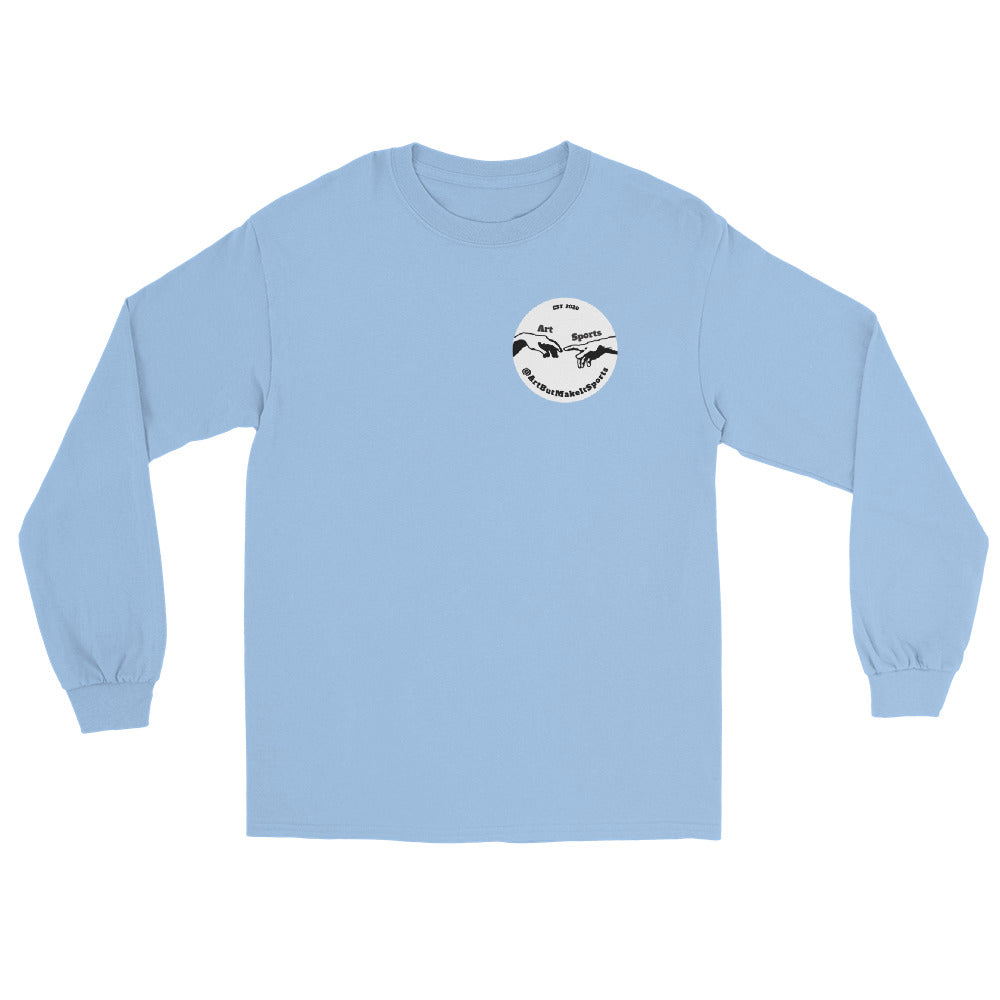 Long-Sleeve (White Logo, Left Chest)