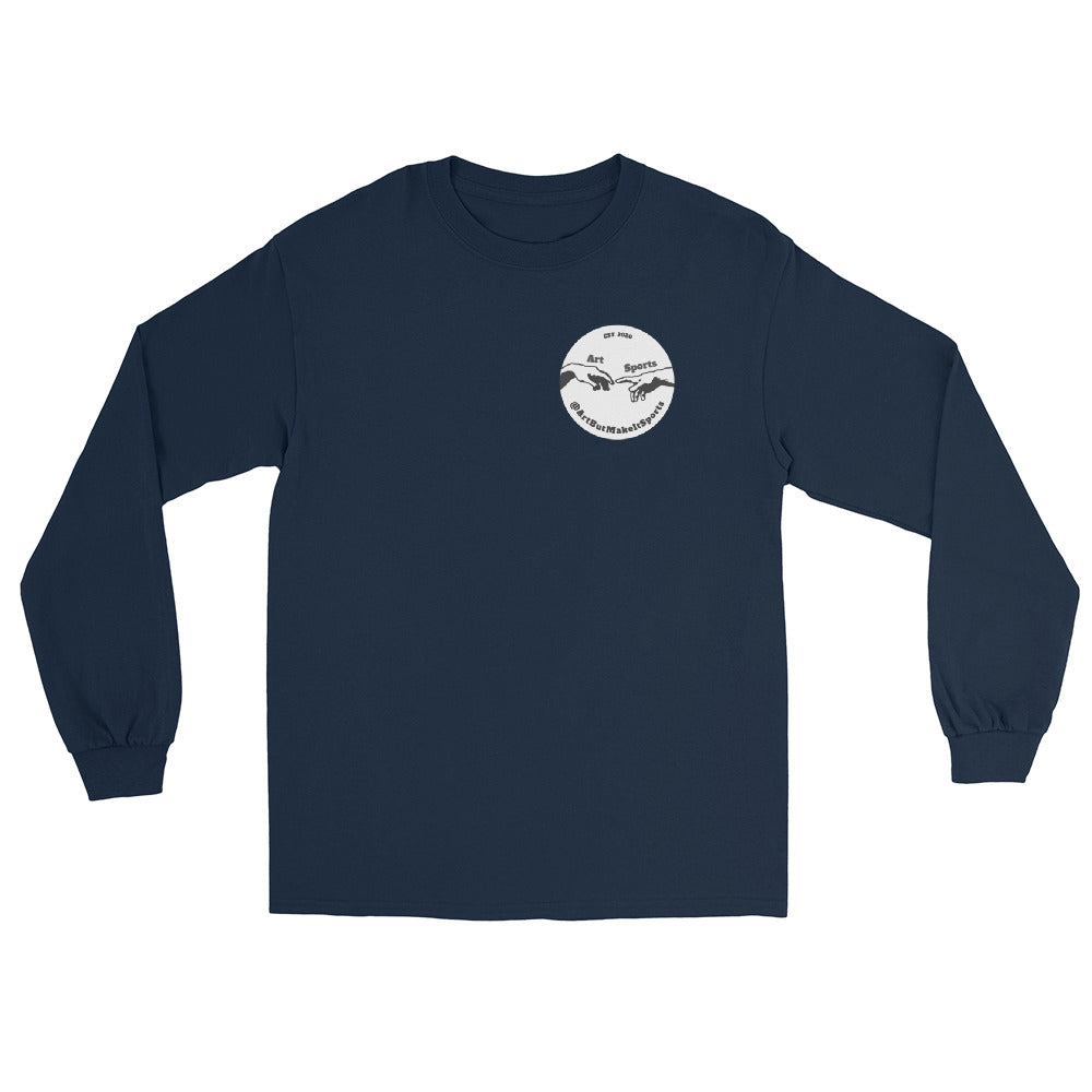 Long-Sleeve (White Logo, Left Chest)