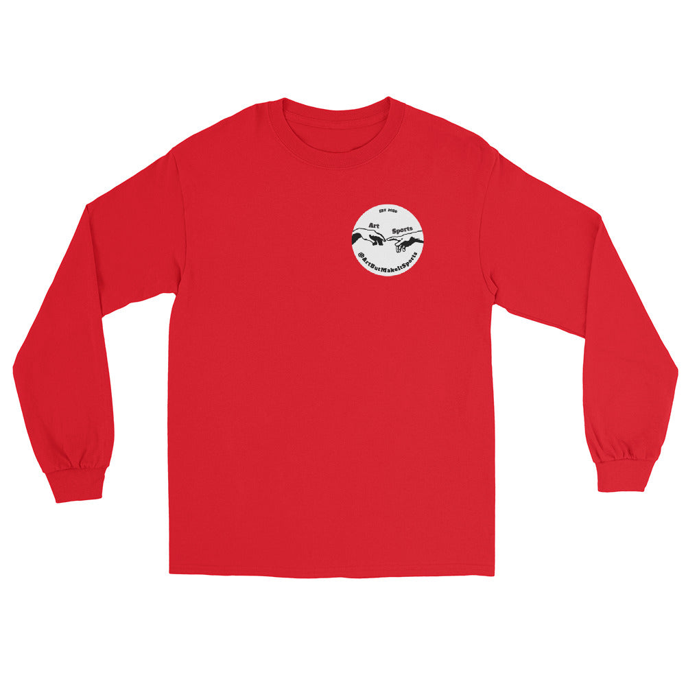Long-Sleeve (White Logo, Left Chest)