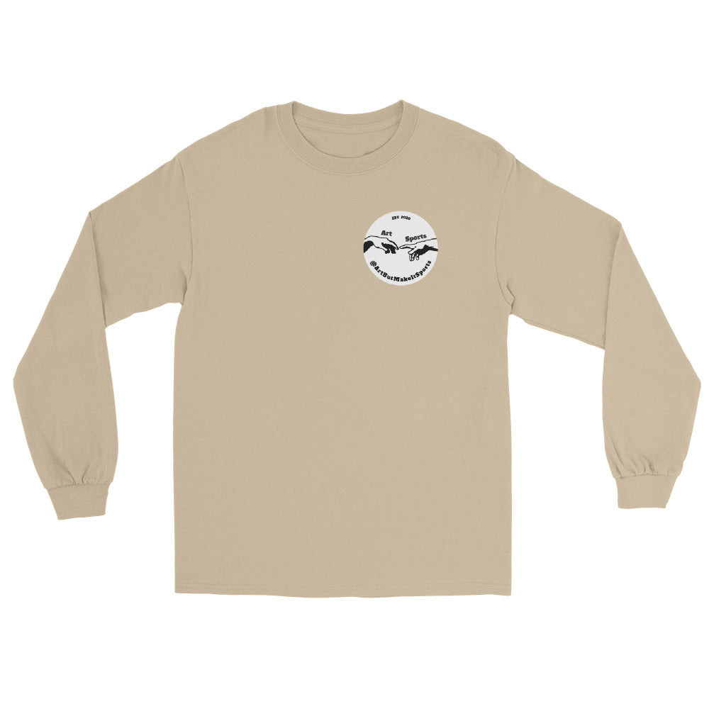 Long-Sleeve (White Logo, Left Chest)