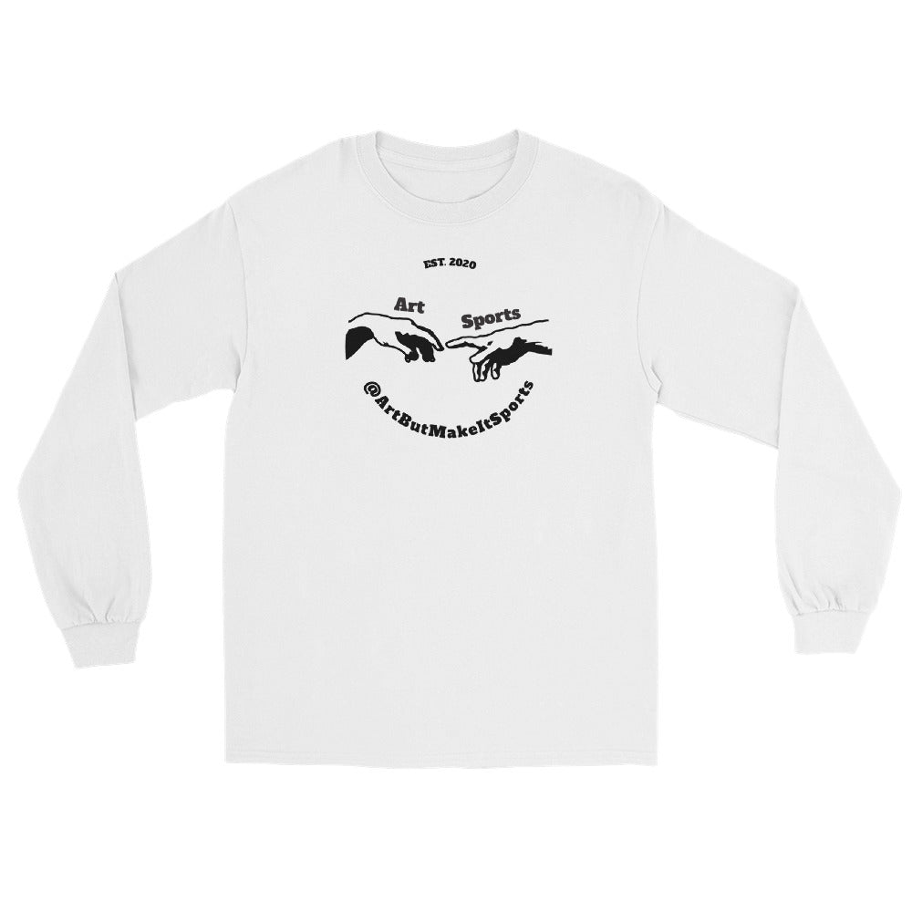 Long-Sleeve (White Logo, Center)