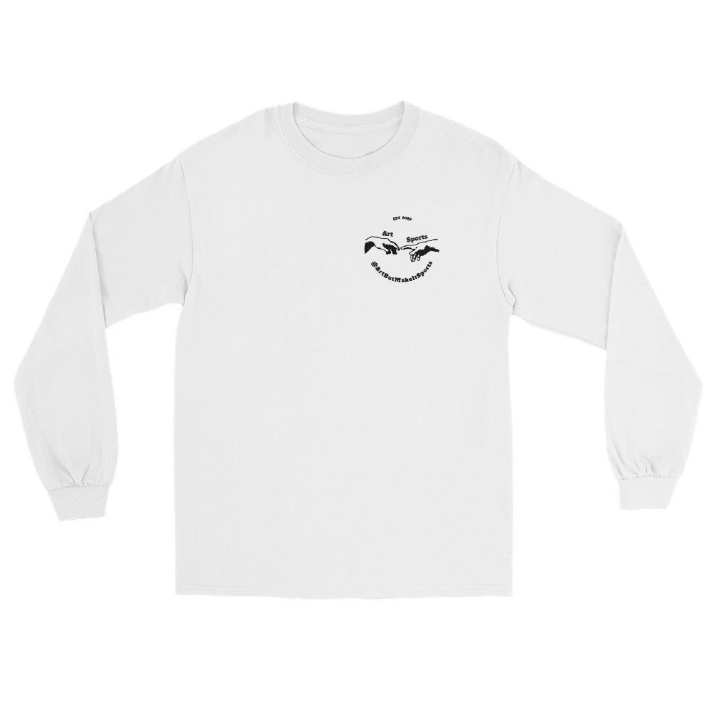Long-Sleeve (White Logo, Left Chest)