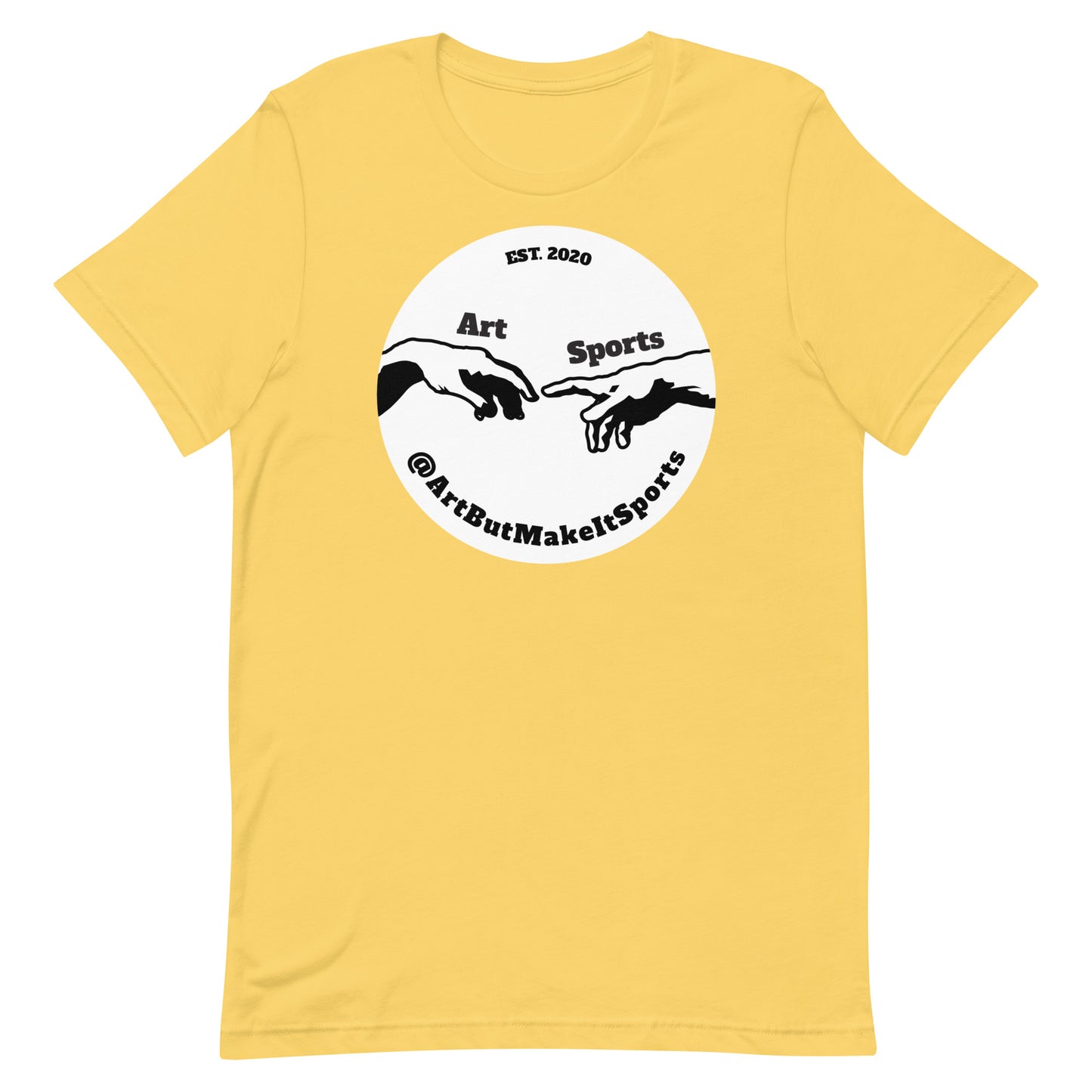 T-Shirt (White Logo, Center)