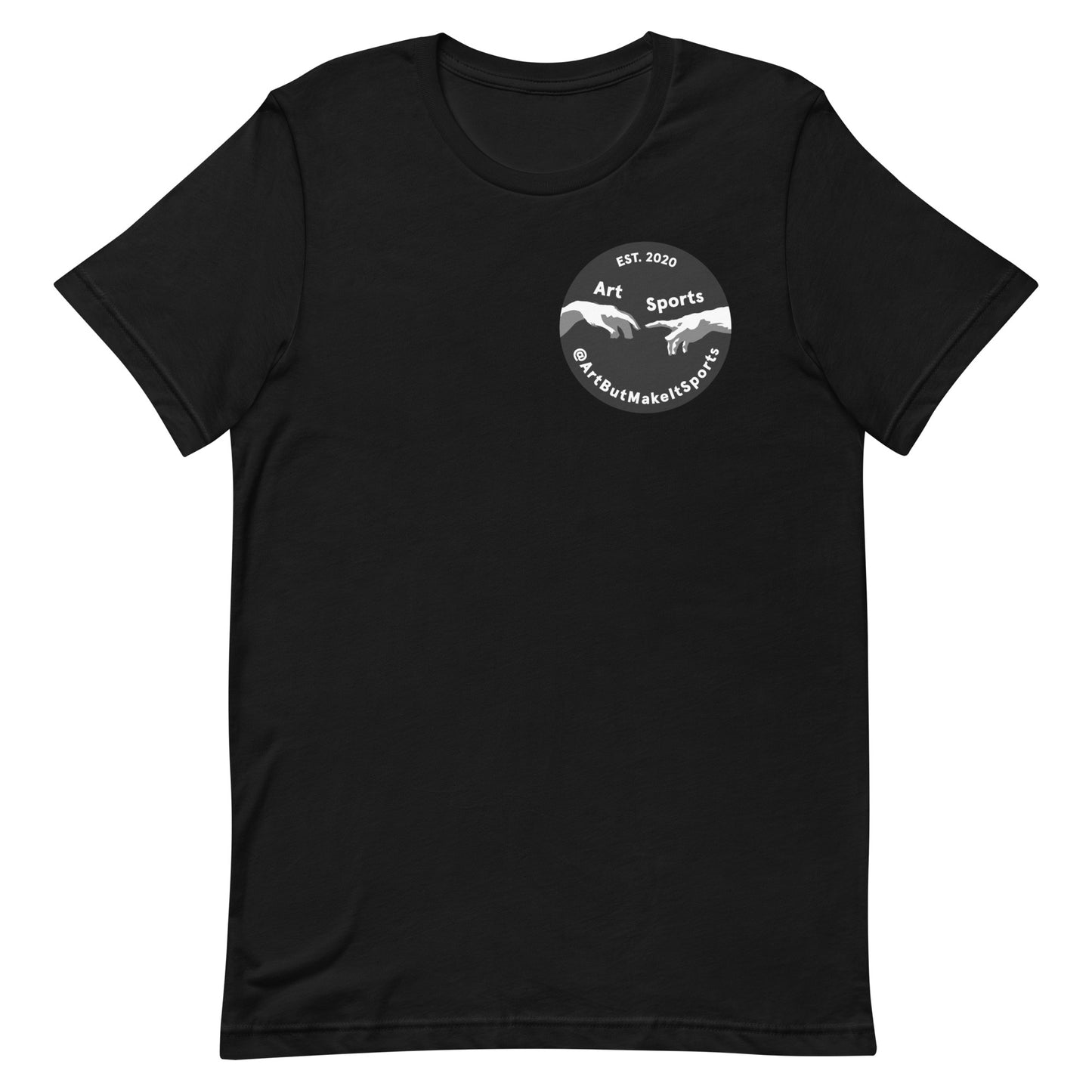 T-Shirt (Black Logo, Left Chest)